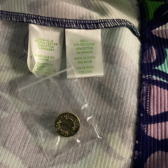 Lilly Pulitzer Charlene Spectrum Blue Catwalk NWT - Picture 5 of 5